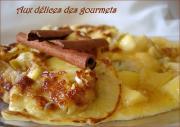 Omelette pomme caramel