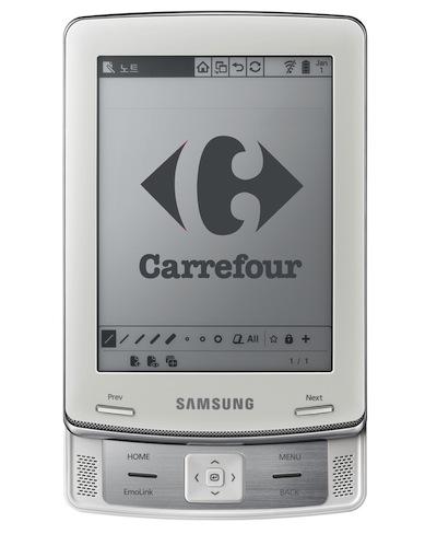 Le Samsung E6 chez Carrefour, à peine arrivé déjà en promotion