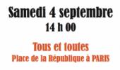 Le 4 septembre, mobilisons-nous face à la xénophobie et à la politique du pilori !