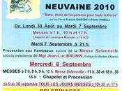 Programme Fêtes LAVASINA jusqu'au Septembre Erbalunga