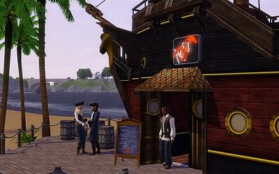Une extension à la mode Pirates pour Les Sims 3