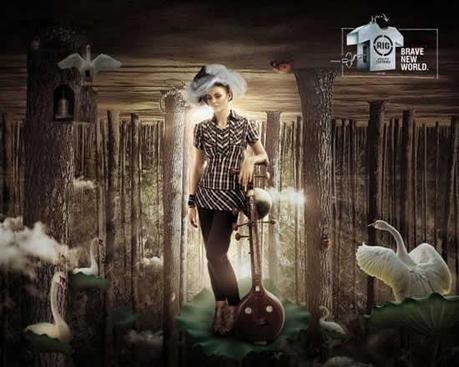 78+ publicités designs et créatives de Aout 2010