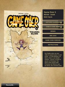 Game Over Tome 5 – Walking Blork – HD – La bande dessinée sur iPad