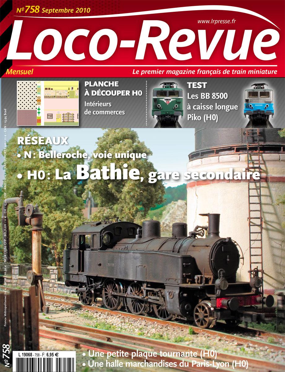 Loco Revue numéro 758 de septembre 2010