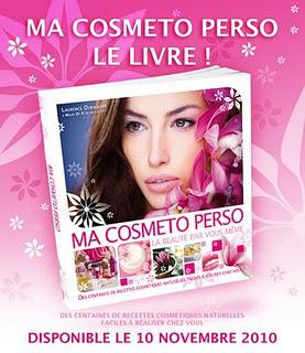 Champagnemousse en l honneur de l annonce du livre de Laurence de MaCosmetoPerso !!