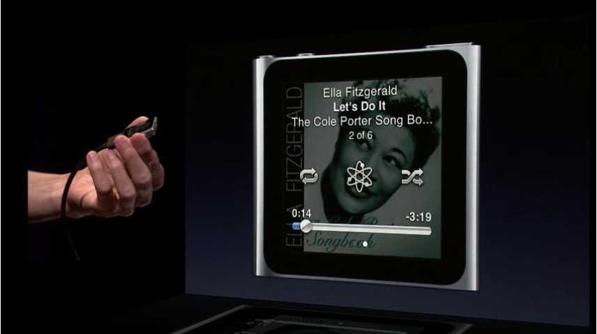 Le nouveau iPod Nano tactile !