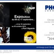 Olivier Valsecchi & Arno Brignon, Laurent Filoche les jeunes talents à la Galerie Photon