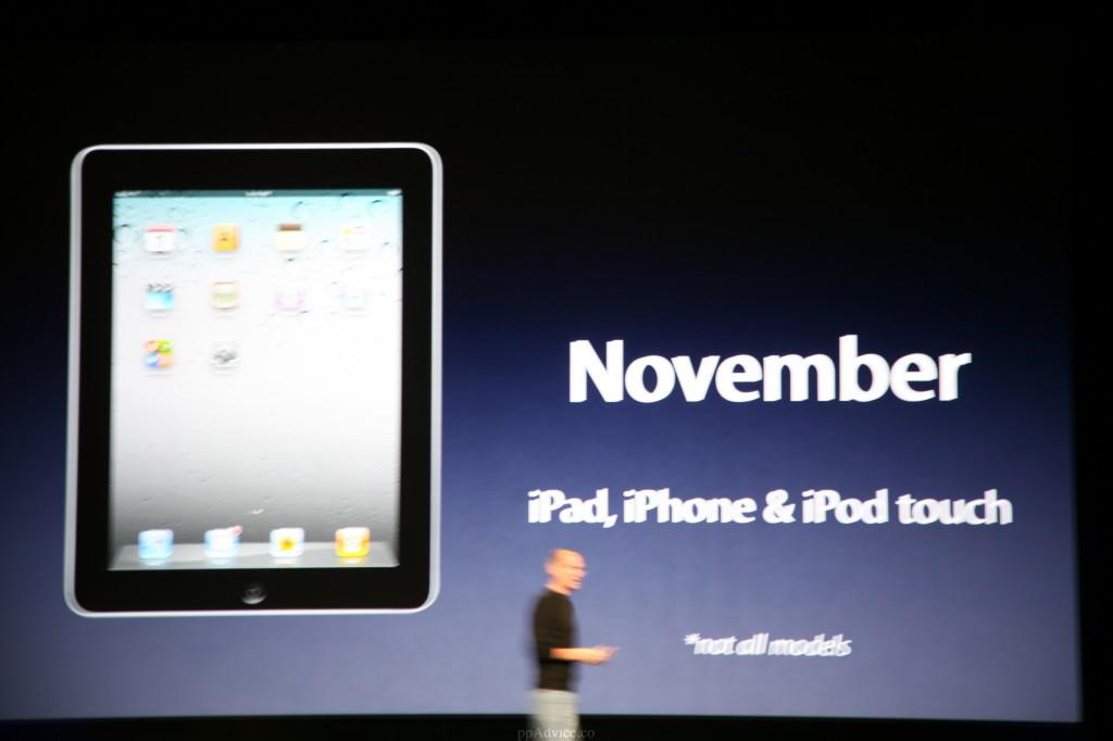 iOS 4.2 : Nouveautés sur iPad et sortie en novembre