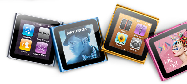 Apple : Nouvel iPod Nano Multi Touch