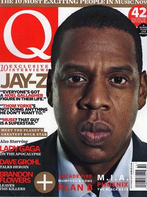 Jay'Z en couverture de Q magazine.