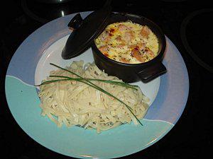 Les cassolettes au saumon frais 4