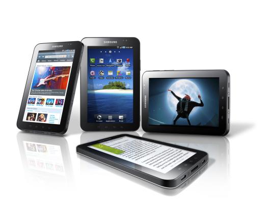 La publicité officielle de la tablette Samsung Galaxy Tab