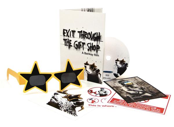 BANKSY – EXIT THROUGH THE GIFT SHOP – DVD/BLU-RAY