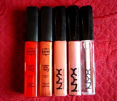 Achats NYX : Gloss, liners et crayons...