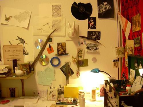 L’atelier de cette artiste extraordinaire dont le travail...