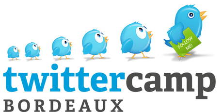 TwitterCamp 23 septembre 2010 TwitterCamp #4 le 23 septembre 2010, les nouveaux usages du Web se partagent sans modération !