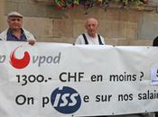 Manifestation surprise contre dumping salarial