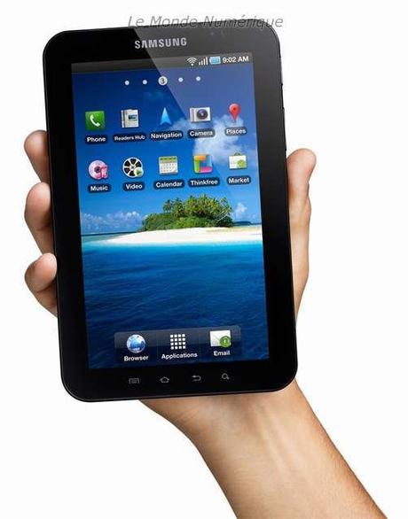 IFA 2010 : Samsung dévoile la Galaxy Tab, une tablette tactile 7 pouces sous Android