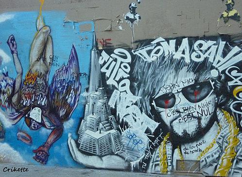 Graffiti canal St Martin aout 2010