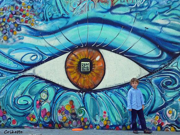 Graffiti Leidyli canal st Martin 2