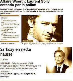 Bettencourt : Woerth grillé, Sarkozy s'inquiète.