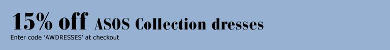 -15% sur les robes chez ASOS !