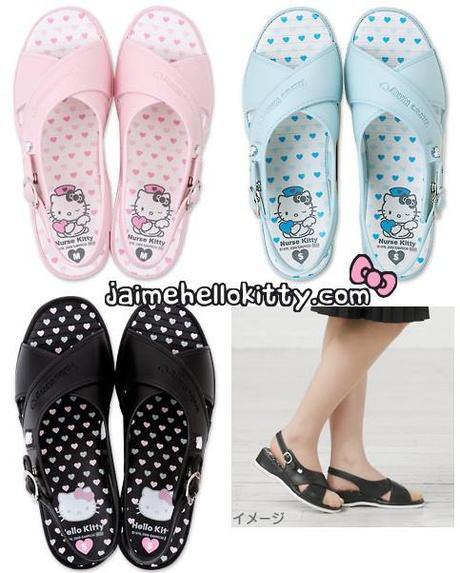 Les sandales Hello kitty nurse (bis) http://www.jaimehellokitty.com/images/Articles006/sandaleshellokittynurse.jpg