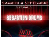 Sébastien Drums Xellent Club samedi soir