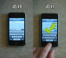 Test iPhone 3G avec l'iOS 4.1... C'est mieux!
