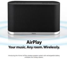 iHome supportera AirPlay...