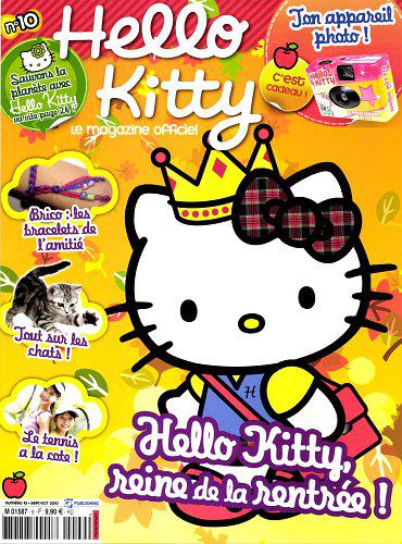 Magazine officiel Hello kitty n°10 + appareil photo