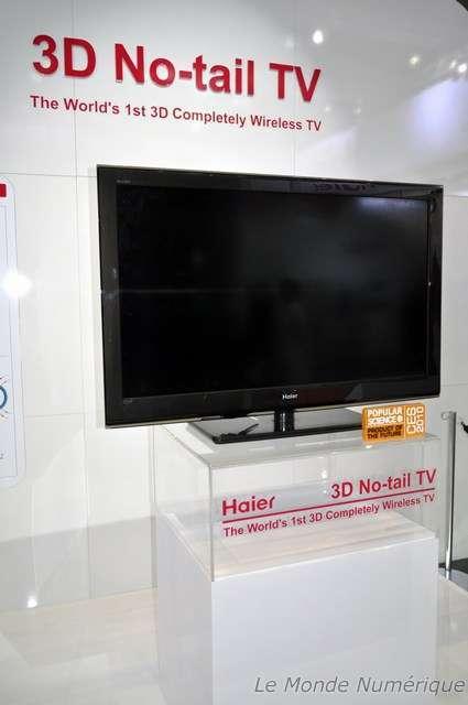 IFA 2010 : TV totalement sans fil Haier commercialisée en 2011