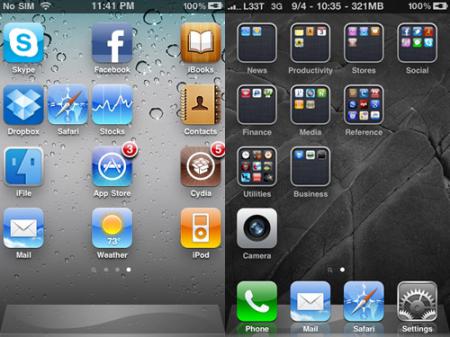Gridlock : Répartissez comme vous le voulez vos icônes sur le springboard !