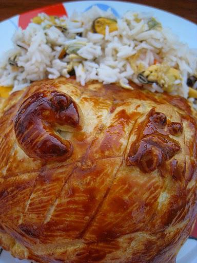 Feuilleté de saumon