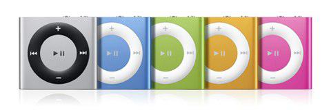 Nouvelle gamme d’iPod 2010