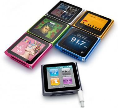 Nouvelle gamme d’iPod 2010