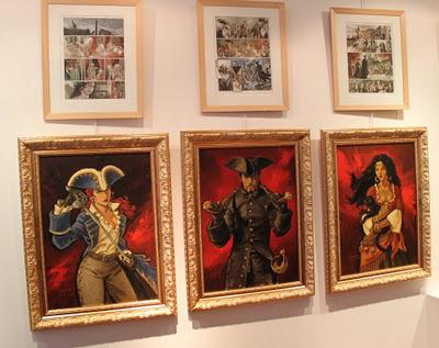Exposition-vente BD : le Scorpion à la Galerie 9e Art à Paris