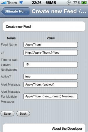 Souhaitez vous être informés à la minute prés ?