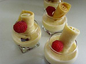 Verrine framboisières