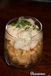 Chantilly de jambon blanc et coquillettes