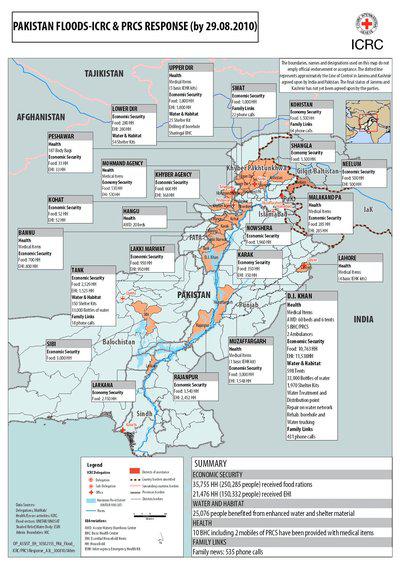 Pakistan : aide aux victimes des inondations au Baloutchistan