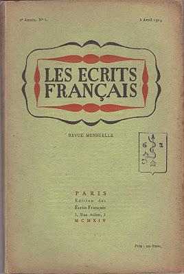 Les Ecrits Français. N° 5 et 7.