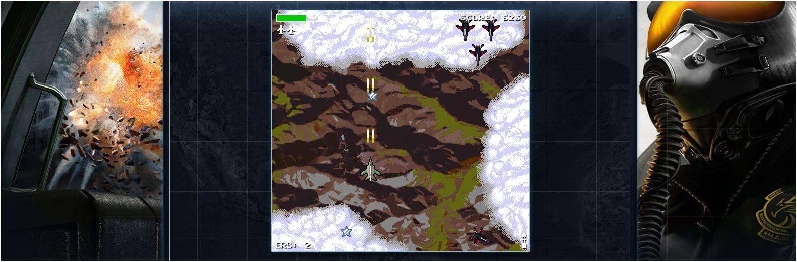 [retro-gaming] Une version 8 bit et gratuite de H.A.W.X. 2 à découvrir.