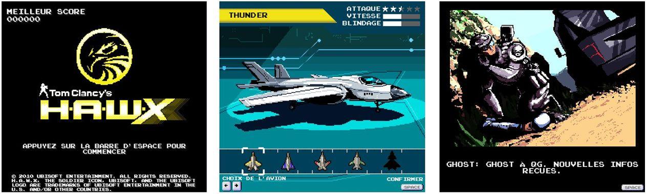 [retro-gaming] Une version 8 bit et gratuite de H.A.W.X. 2 à découvrir.