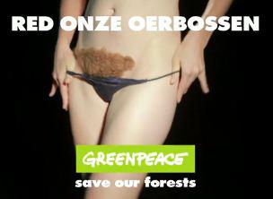 Greenpeace explore le strip-tease