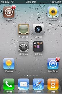 Gridlock: Positionnez vos icones sur iPhone...