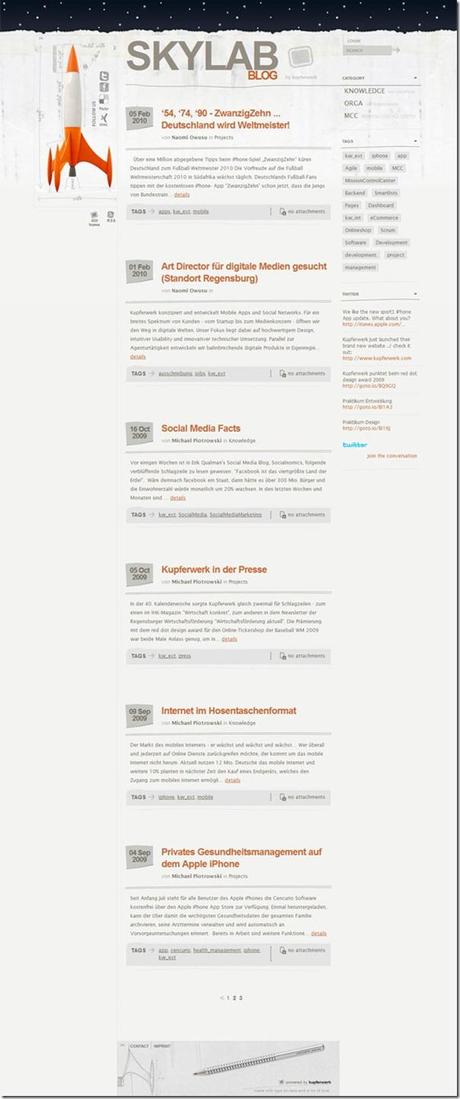 skylabcreativeblogdesigns thumb 8 designs de thèmes WordPress pour l’inspiration