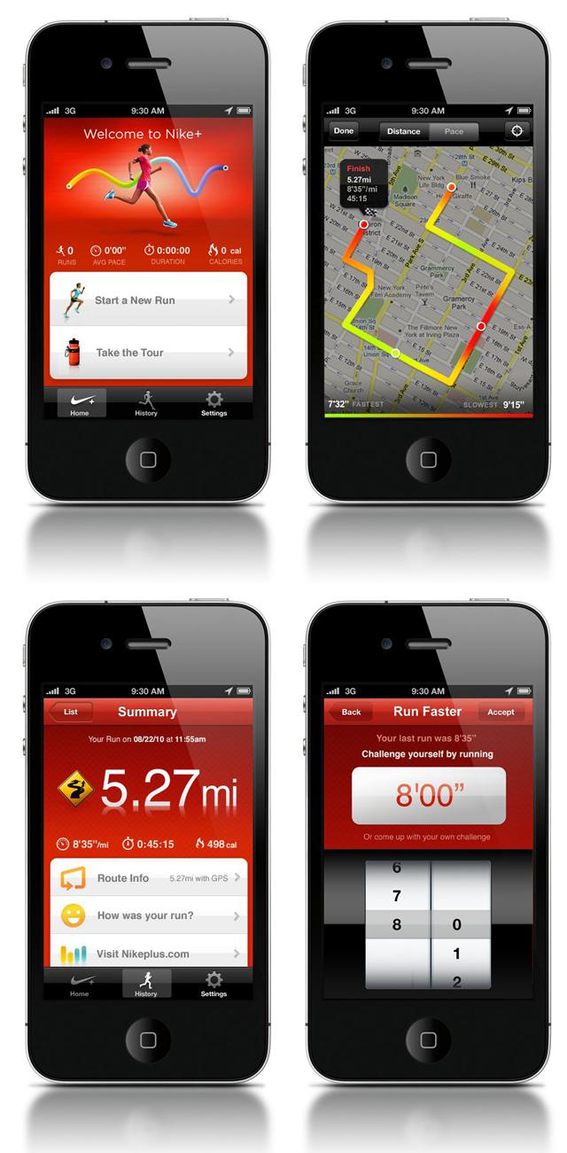 Nike + GPS disponible sur iPhone...