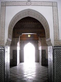 Dans les palais et jardins de Marrakech