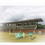 Le Puy-en-Velay : nouvelle tribune pour le Stade Lafayette